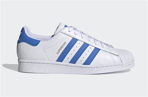 blaue adidas superstar